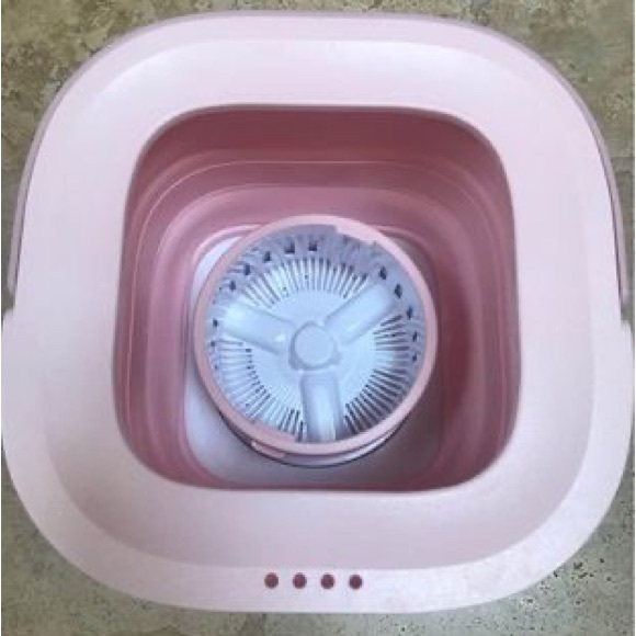 Portable Washing Machine Mini Washer with Drain Basket - Picture 4 of 4